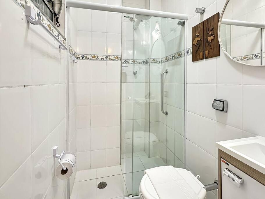 Facing The Sea Ac Basilica Embare Bars&Restaurants Apartment ซันโตส ภายนอก รูปภาพ